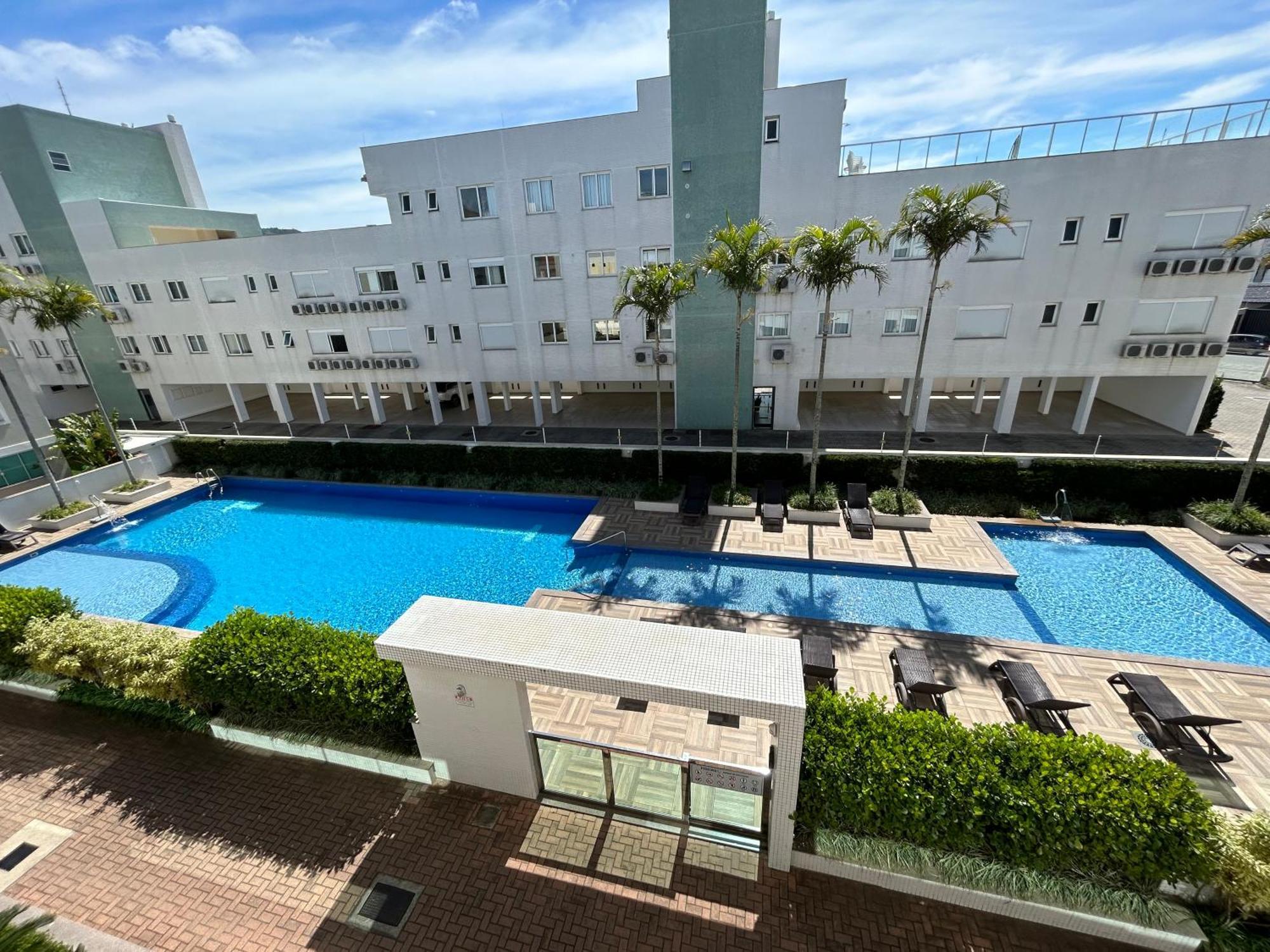 Apartamento De Frente Para Piscina, Com Vista Para O Mar Apartment Florianopolis Exterior photo